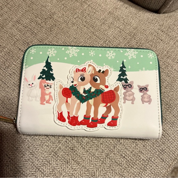 Loungefly Rudolph Backpack and matching wallet - Picture 13 of 15